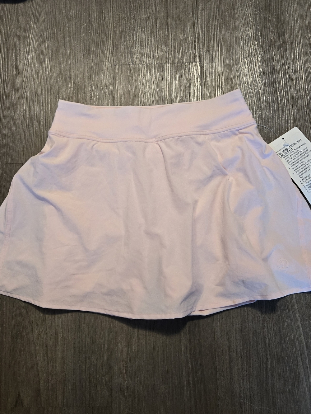 Lululemon high rise tennis skirt strawberry milkshake 4